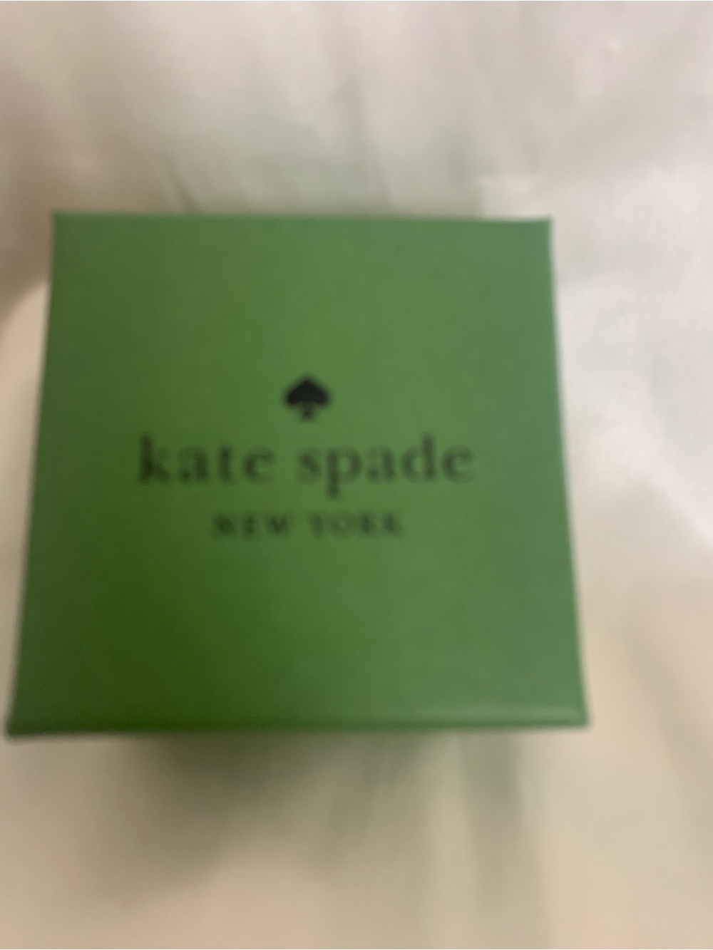 Kate Spade Kids Silver Butterfly Cubic Zirconia Stud Earrings - Picture 5 of 5